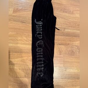 Juicy Couture Classic Black Sweatpants